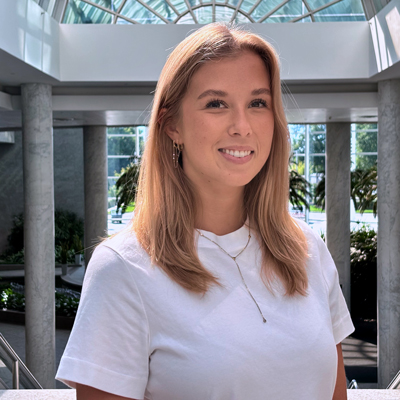 Former intern testimonial portrait